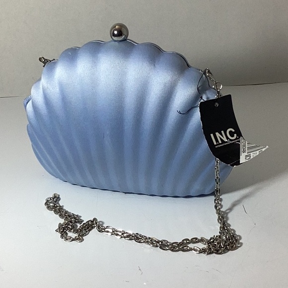 INC INTERNATIONAL CONCEPTS
Seashell Minaudiere Satin Crossbody, - Picture 6 of 8